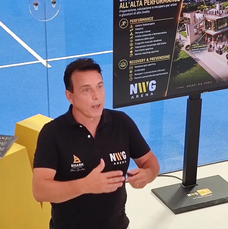 NWG Padel Evolution, presentato allo stadio Olimpico di Roma il progetto nazionale nato alla NWG Arena di Prato